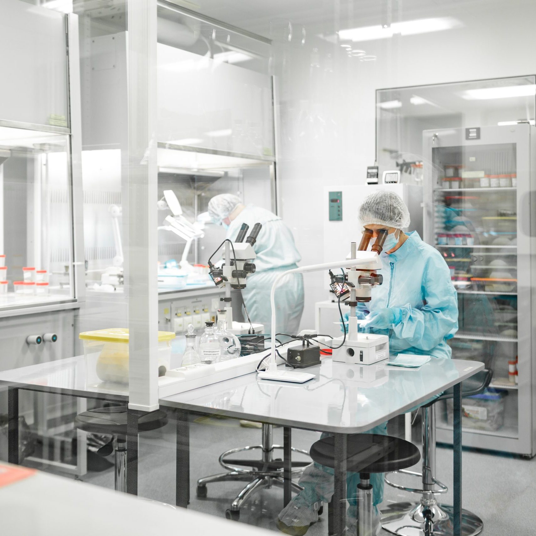 Laboratoire scientifique surveillance de température