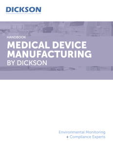 Medical Device Manufacturing Handbook